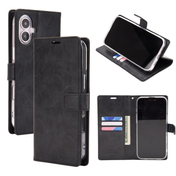 iPhone 16 Bluemoon Diary Book Case