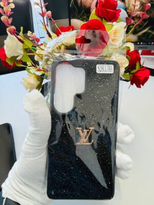 Samsung S26 Ultra Designer Glitter Cases Black